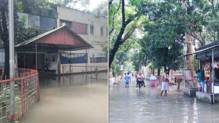 পানিবন্দী ঢাকা কলেজের পাঁচ হাজার আবাসিক শিক্ষার্থী