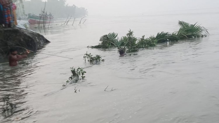 কুড়িগ্রামে বিপৎসীমার ওপরে তিস্তার পানি 