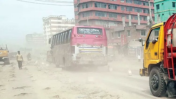 গাজীপুরের বায়ু সবচেয়ে দূষিত