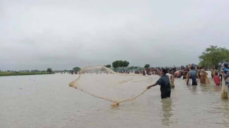 জালে উঠে এলো নিখোঁজ জেলের লাশ