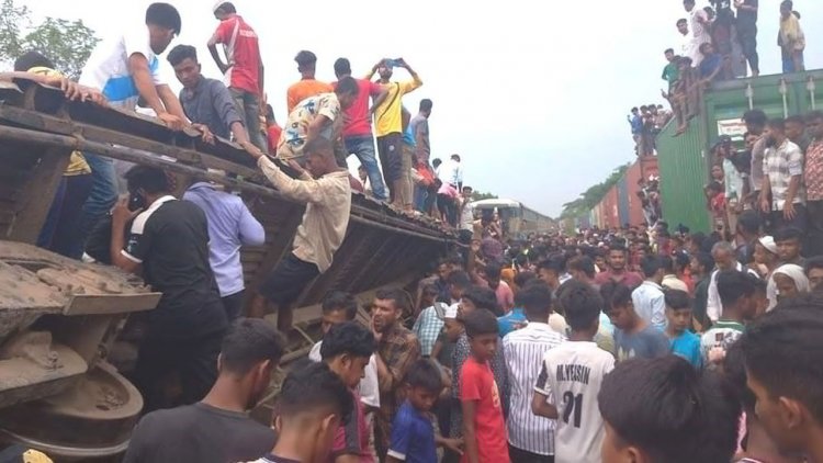 ভৈরবে ট্রেন দুর্ঘটনায় আহত একজনের মৃত্যু, নিহত বেড়ে ১৮