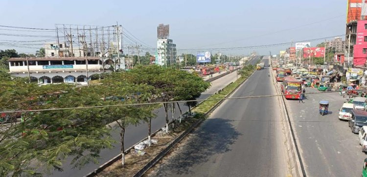 হরতালের প্রভাব পড়েছে ঢাকা-চট্রগ্রাম মহাসড়কে