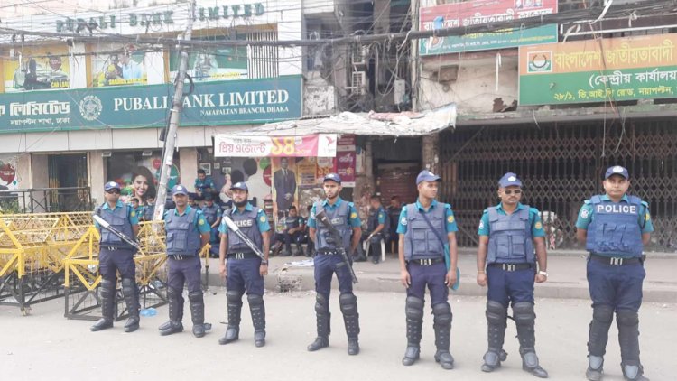 ১২ দিন ধরে তালাবদ্ধ বিএনপি কার্যালয়, পুলিশের সতর্ক অবস্থান 