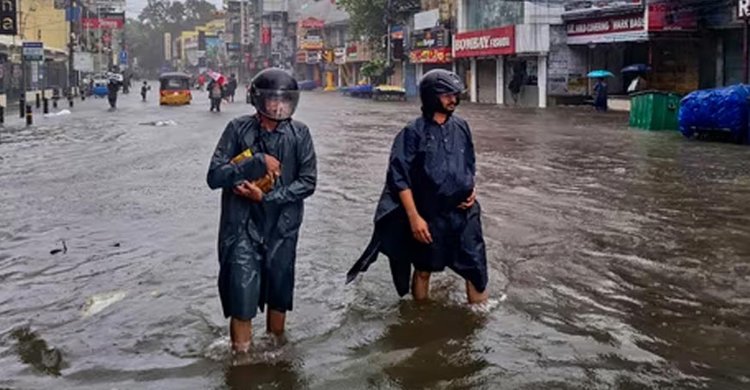 চেন্নাইয়ে তাণ্ডব চালিয়ে এবার অন্ধ্রপ্রদেশের দিকে ঘূর্ণিঝড় মিগজাউম