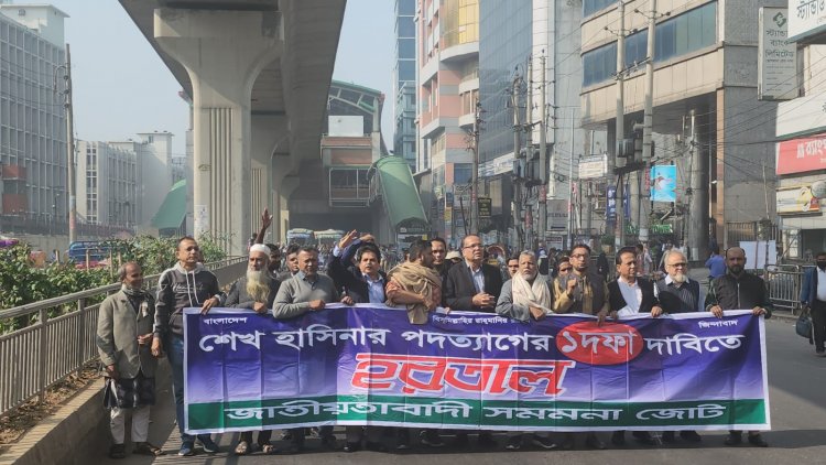 সরকার নাশকতার দায় বিরোধীদলের ওপর  চাপাচ্ছে : সমমনা জোট 