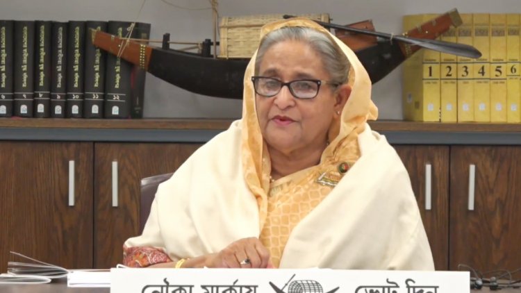 বিএনপি ভোটের অধিকার ক্যান্টনমেন্টে বন্দি করেছিল : শেখ হাসিনা