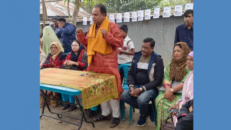 নৌকায় ভোট না দিলে সুযোগ-সুবিধা ও ভাতা বন্ধের হুমকি