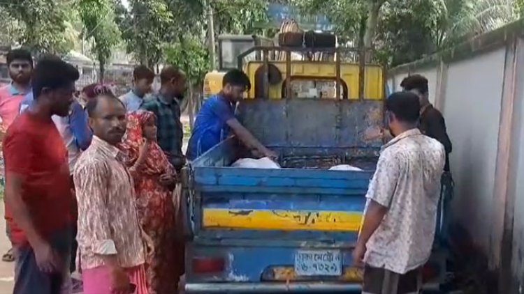 গাজীপুরে ট্রাকের ধাক্কায় ২ শ্রমিক নিহত, আহত ১১