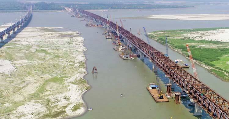  বঙ্গবন্ধু রেলসেতুর উদ্বোধন ডিসেম্বরে