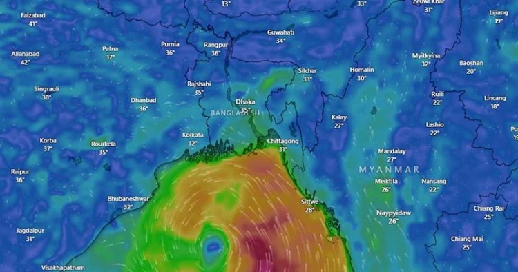 ঘূর্ণিঝড় রেমালের প্রভাবে ঝড় ও জলোচ্ছ্বাসের আশঙ্কা