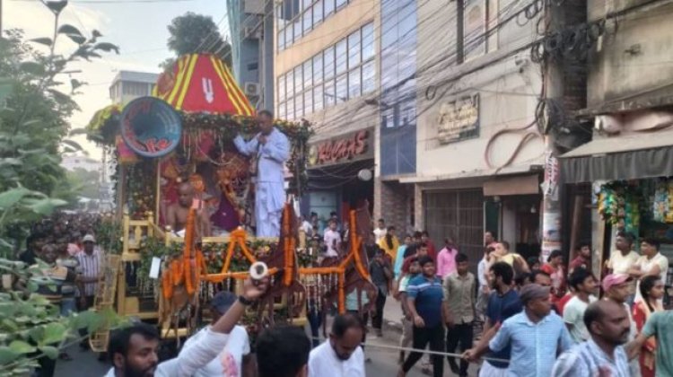 রথযাত্রায় বিদ্যুৎস্পৃষ্ট হয়ে ৫ জনের মৃত্যু