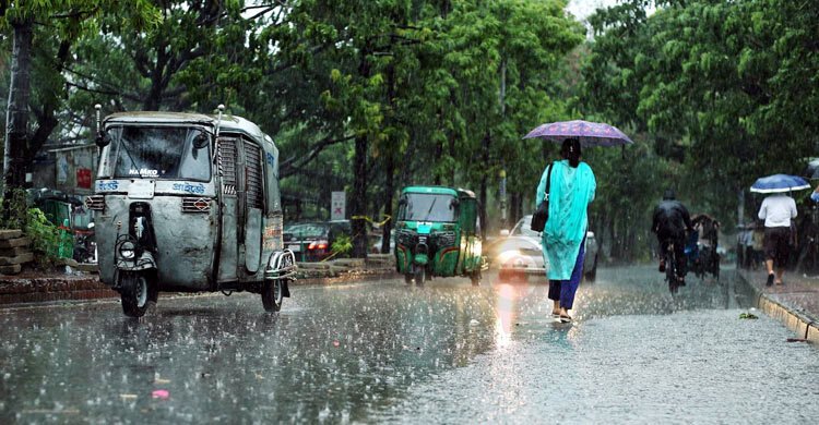  ঝোড়ো বৃষ্টি হতে পারে দেশের ৯ অঞ্চলে   