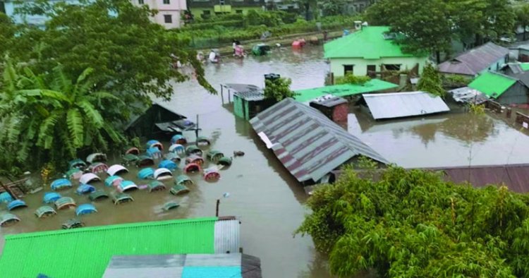 বন্যায় এপর্যন্ত ১৩ জনের মৃত্যু