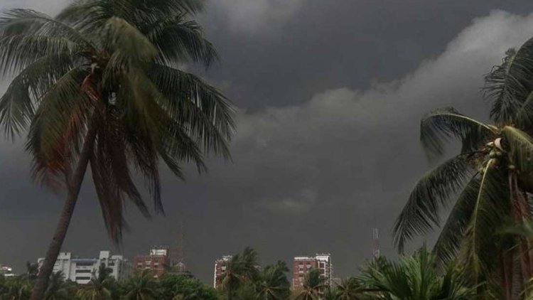 রাতে ৯ অঞ্চলে ৬০ কি.মি বেগে ঝড়ের আভাস
