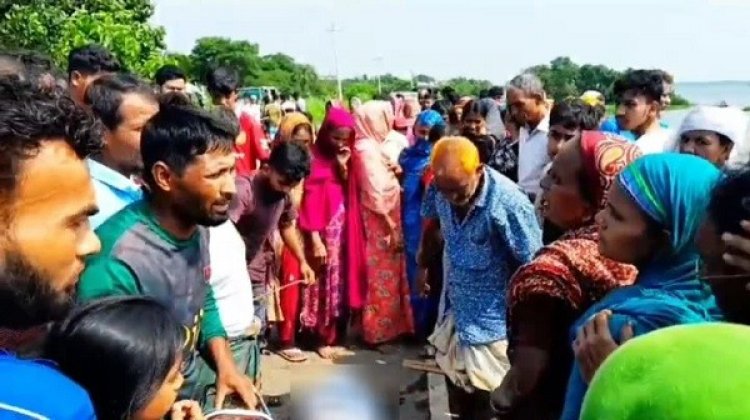 আগুনে পুড়িয়ে গৃহবধূকে হত্যার অভিযোগ, স্বামী আটক