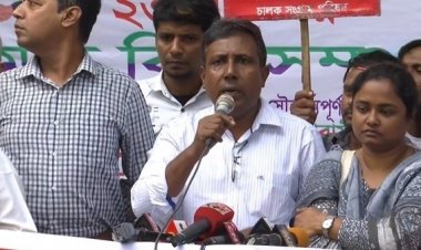 ৭ দফা দাবিতে রিকশা-ভ্যান-ইজিবাইক সংগ্রাম পরিষদের সমাবেশ