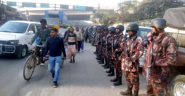  তাবলীগ জামাতের সংঘর্ষ, টঙ্গীতে ৪ প্লাটুন বিজিবি মোতায়েন