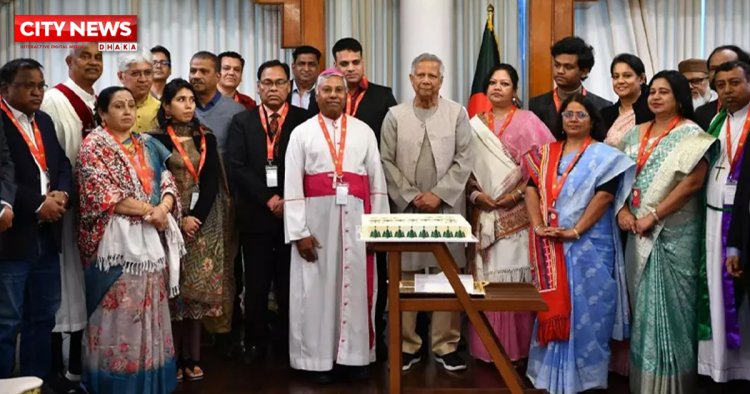 বড়দিন উপলক্ষে প্রধান উপদেষ্টার শুভেচ্ছা বিনিময়