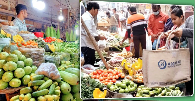 সবজিতে স্বস্তি ফিরলেও চড়া মাছের বাজার