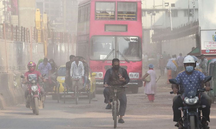 ছুটির দিনে আজ ঢাকার বাতাস ‘অস্বাস্থ্যকর’