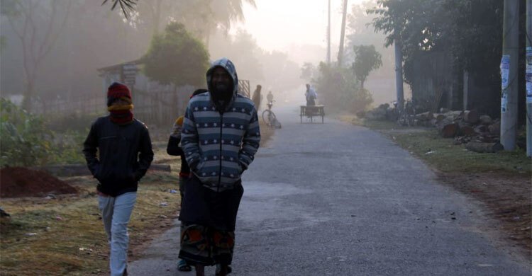 চুয়াডাঙ্গায় তাপমাত্রা কমে আবার ১০ ডিগ্রিতে