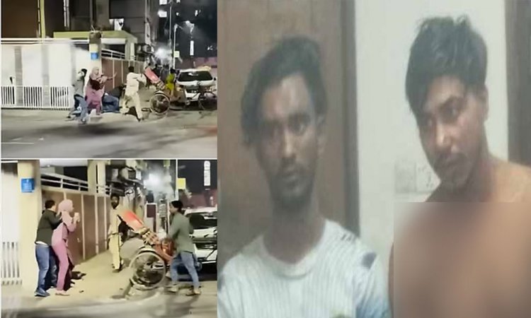 উত্তরায় দম্পতিকে কোপানোর ভিডিও ভাইরাল, আটক ২