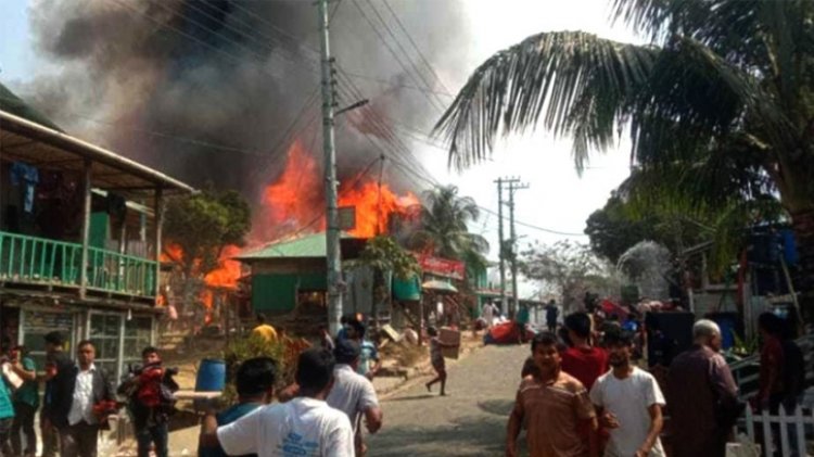 সাজেকে অগ্নিকাণ্ডে ৩০ রিসোর্ট পুড়ে ছাই