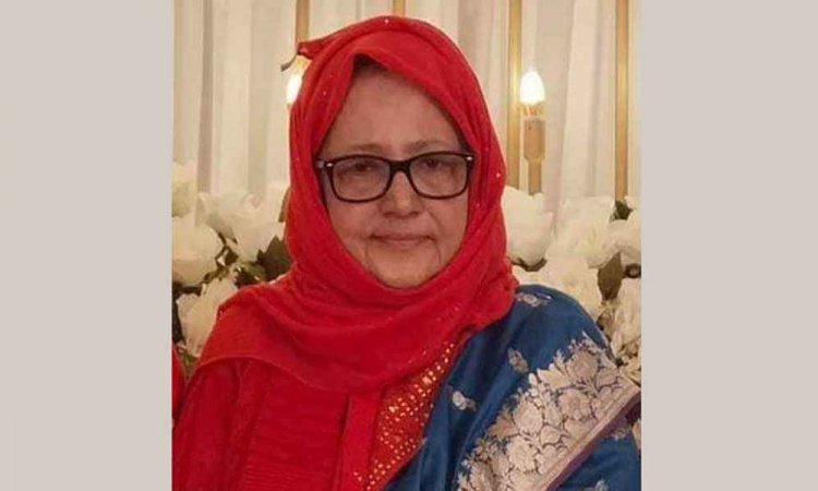 বিএনপির চেয়ারপারসনের উপদেষ্টা শাহিদা রফিক আর নেই