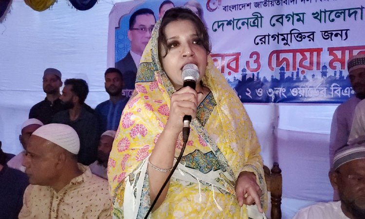 যারা চাঁদাবাজি করছে তারা বিএনপির শত্রু : শামা ওবায়েদ