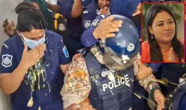 আদালত প্রাঙ্গণে মমতাজকে লক্ষ্য করে ডিম ও জুতা নিক্ষেপ