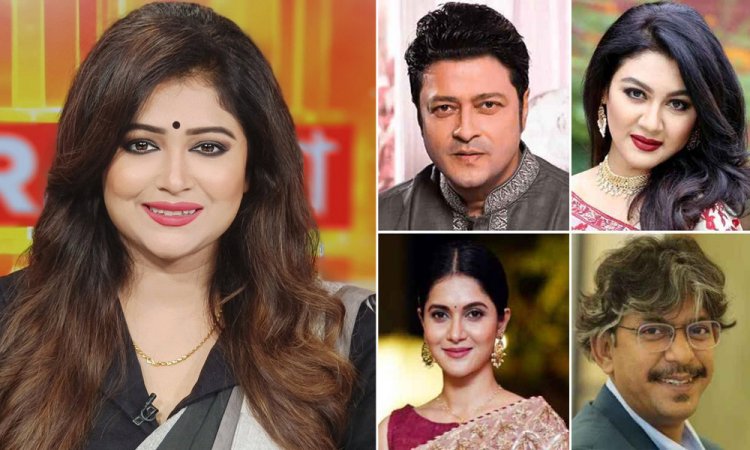 বাংলাদেশি অভিনয়শিল্পীদের ‘ঘাড়ধাক্কা’ দিয়ে বের করতে বললেন ভারতীয় উপস্থাপিকা