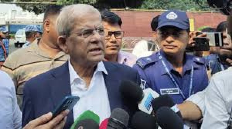 খালেদা জিয়ার দেশে ফেরা গণতন্ত্র পুনরুদ্ধারের পথ সহজ করবে : মির্জা ফখরুল