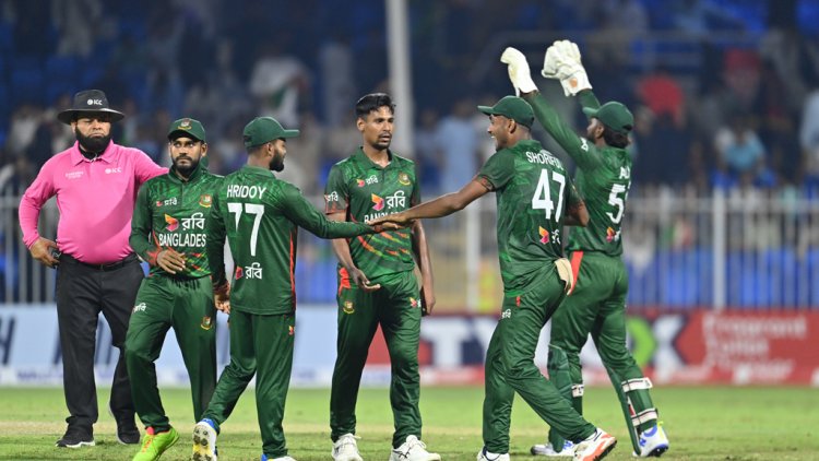 শারজায় প্রথমবার জিতলো বাংলাদেশ