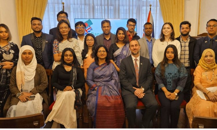 লন্ডনে স্কলারশিপ পাওয়া শিক্ষার্থীদের বাংলাদেশ হাইকমিশনের সংবর্ধনা