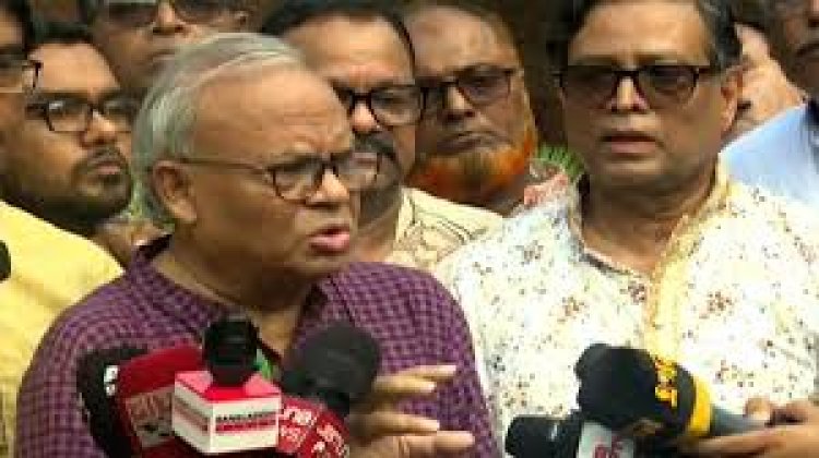 কোনও দলকে প্রতিষ্ঠিত করার দায়িত্ব অন্তর্বর্তী সরকারের না: রিজভী