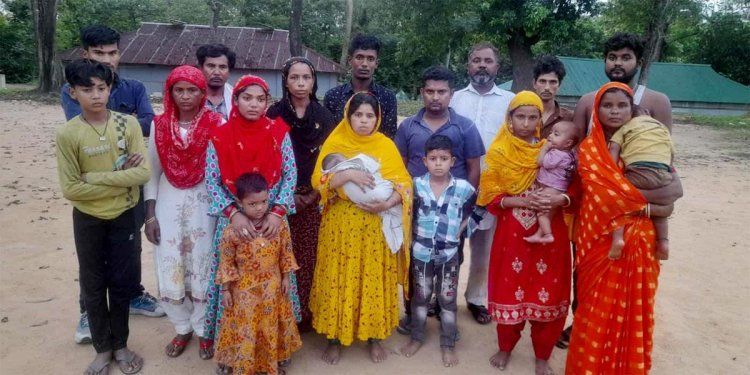 চুনারুঘাট সীমান্তে ১৯ জনকে পুশইন করলো বিএসএফ