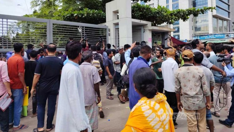 চক্ষুবিজ্ঞান হাসপাতালে জুলাই আহতদের সঙ্গে কর্মচারীদের মারামারি