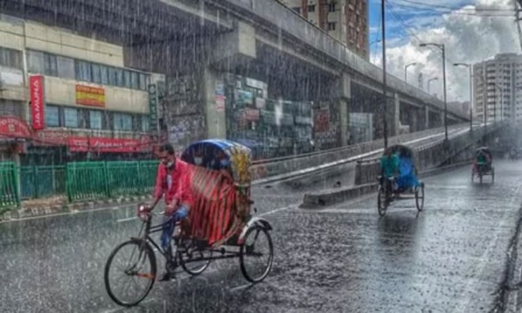 ঢাকায় এক দিনে ১৯৫ মিলিমিটার বৃষ্টিপাত, এখনো অব্যাহত
