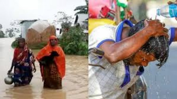 বন্যার পূর্বাভাস, ১০ জেলায় তাপপ্রবাহ