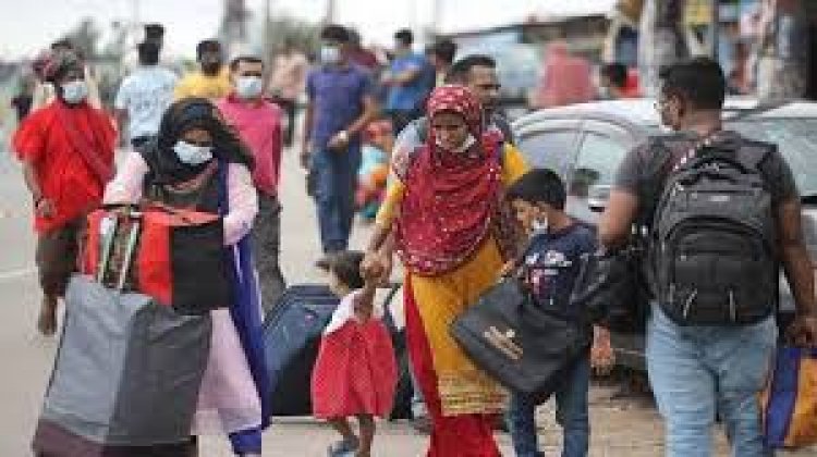 ঈদযাত্রায় স্বস্তিতে বাড়ি ফিরছে মানুষ
