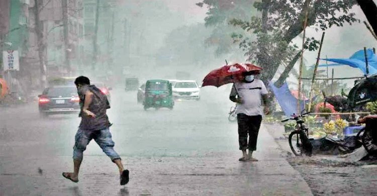 সন্ধ্যার মধ্যে ৭ অঞ্চলে ঝড়-বৃষ্টির আভাস