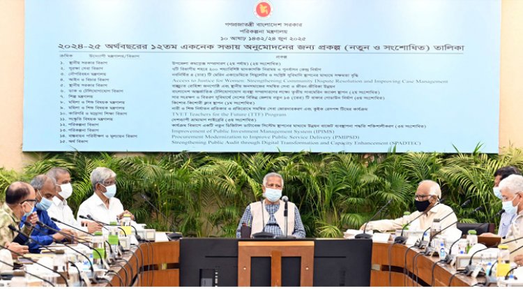 একনেকে ৮ হাজার ৯৭৪ কোটি টাকার ১৭ প্রকল্প অনুমোদন