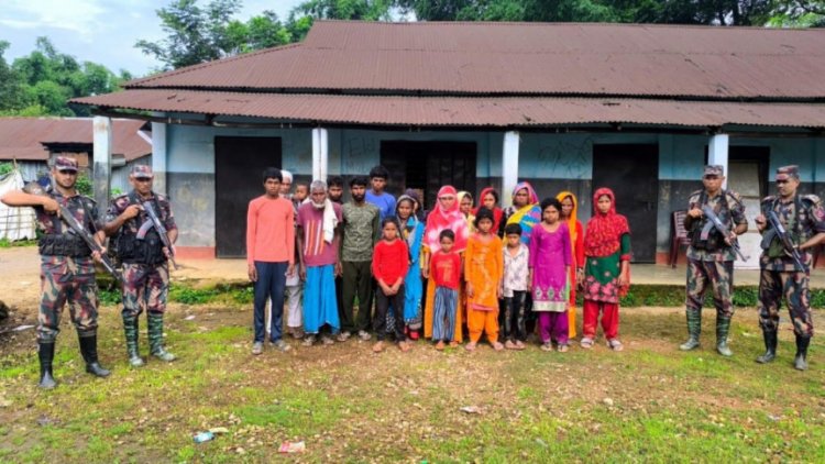 সিলেট ও সুনামগঞ্জ সীমান্তে ৩৯ জনকে পুশইন