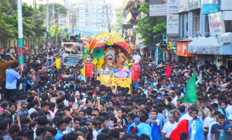সারাদেশে ঐহিত্যবাহী রথযাত্রা উৎসব পালিত