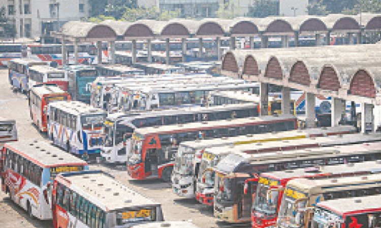 দৈনিক কোটি টাকার চাঁদাবাজি,রাজধানীর পরিবহন খাত