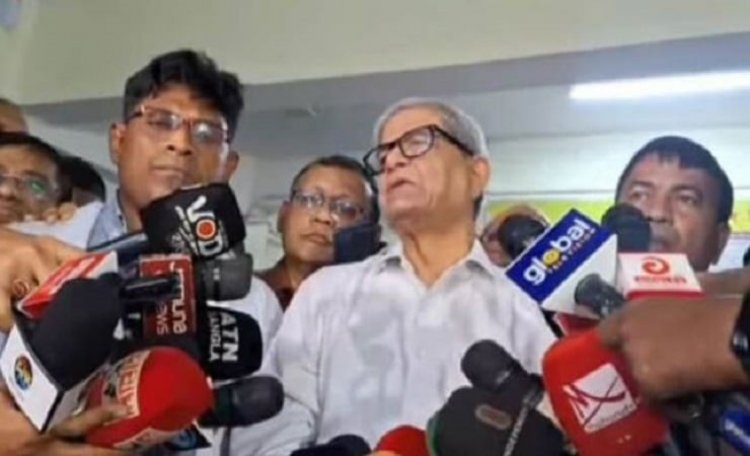শেখ হাসিনার সঙ্গে আ.লীগেরও বিচার করা উচিত : মির্জা ফখরুল