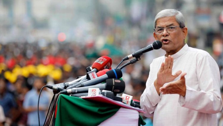 ডিসেম্বরের মধ্যে নির্বাচনের প্রস্তুতির নির্দেশনা প্রশংসার দাবিদার: মির্জা ফখরুল