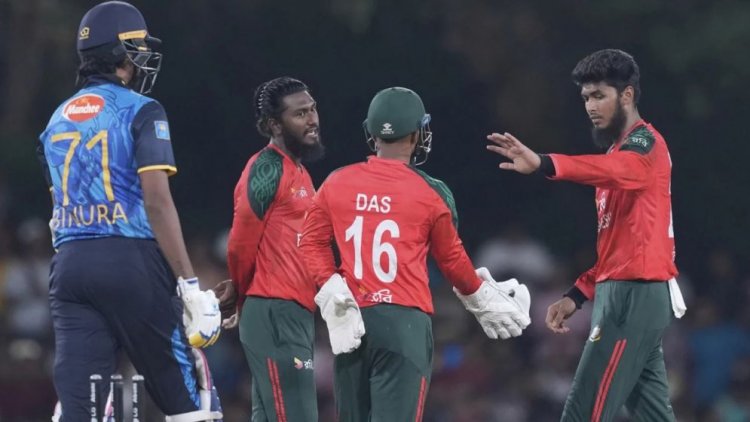 শ্রীলংকাকে হারিয়ে সিরিজে ফিরল বাংলাদেশ