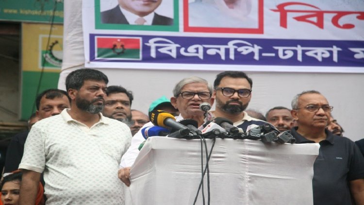 ২৬ এর ফেব্রুয়ারি নির্বাচন হতে হবে, এর কোন ব্যতিক্রম হবে না: মির্জা ফখরুল