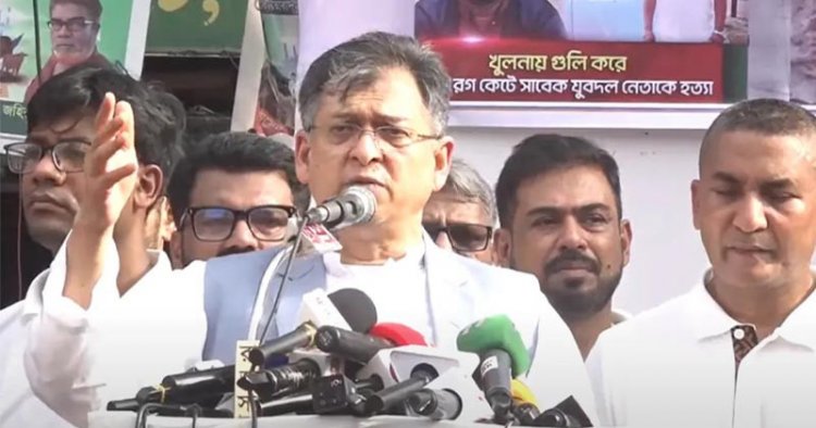 সারা দেশে মবক্রেসির রাজত্ব চলছে: যুবদলের বিক্ষোভে সালাহউদ্দিন